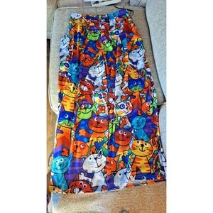 SHEIN woman's Pajama Bootims ‎ Size XL  Cat Lover Colorful